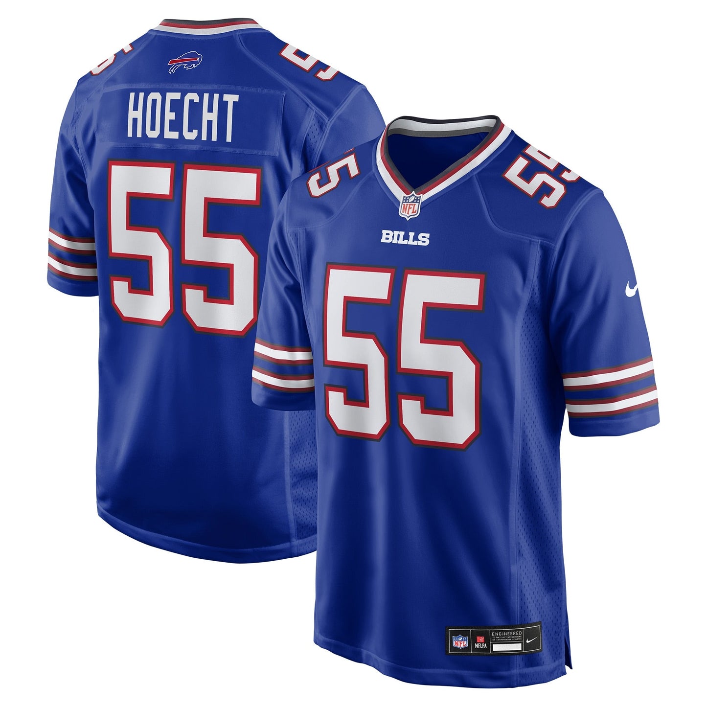 Buffalo Bills Michael Hoecht Royal Team Game Jersey