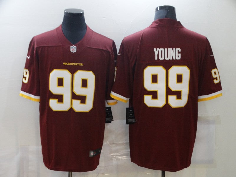 Men's Washington Commanders Chase Young Red Game Jersey