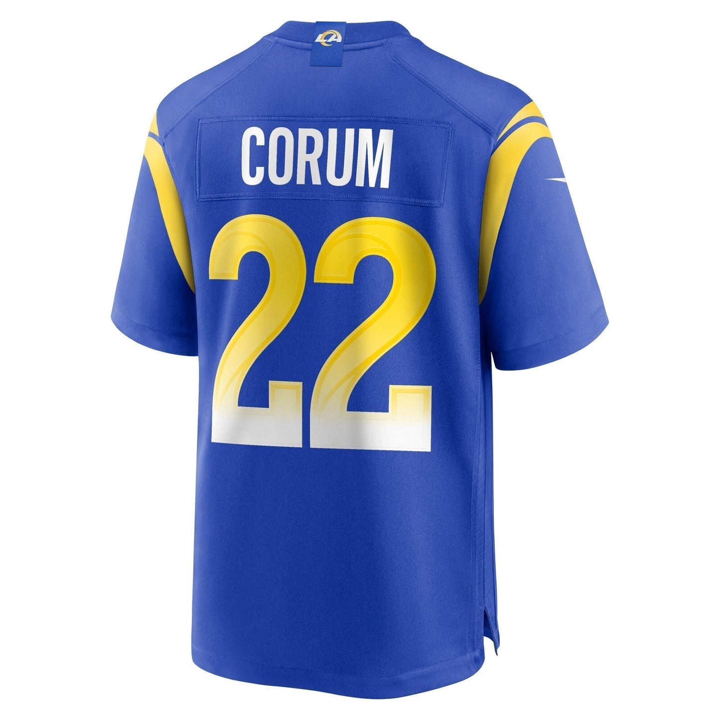 Blake Corum Los Angeles Rams Nike 2024 NFL active Game Jersey - Royal