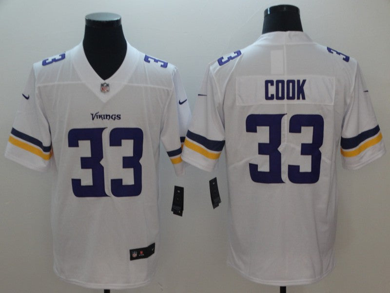 Men's Minnesota Vikings Dalvin Cook Jersey White