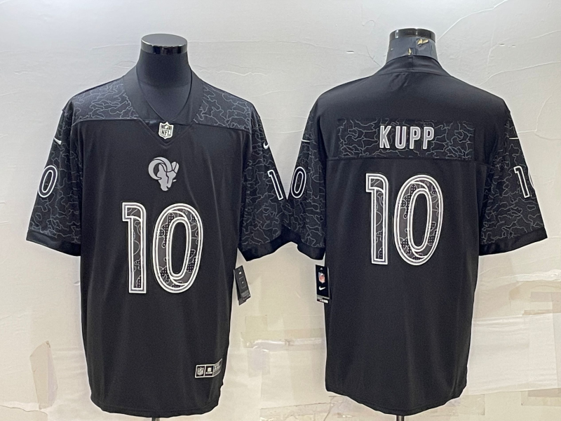 Men's Los Angeles Rams Cooper Kupp Dark Grey Game Jersey