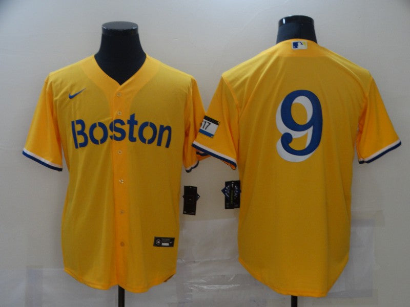 Men's Boston Red Sox Ted Williams Gold City Connect Replica Player Jersey