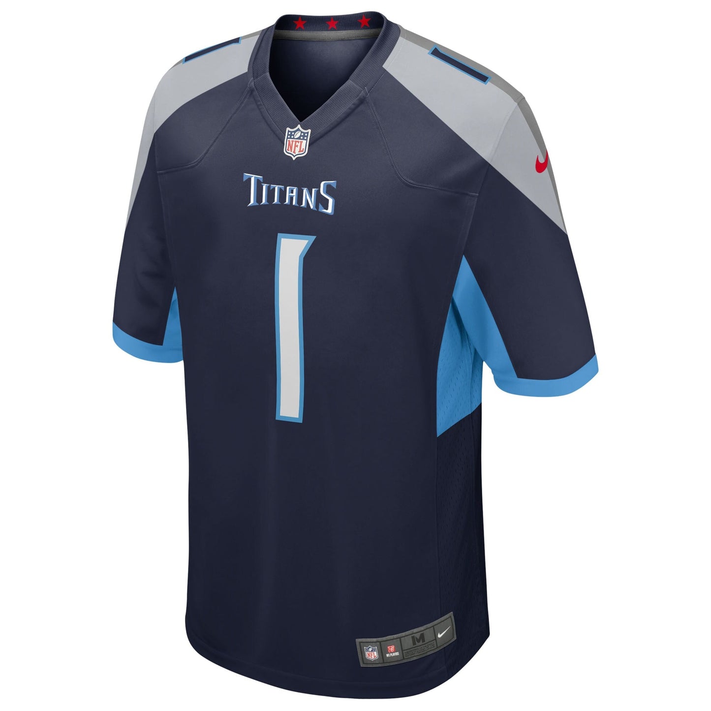 Tennessee Titans Cameron Ward Navy 2025 NFL Draft First Round Pick Alternate Game Jersey