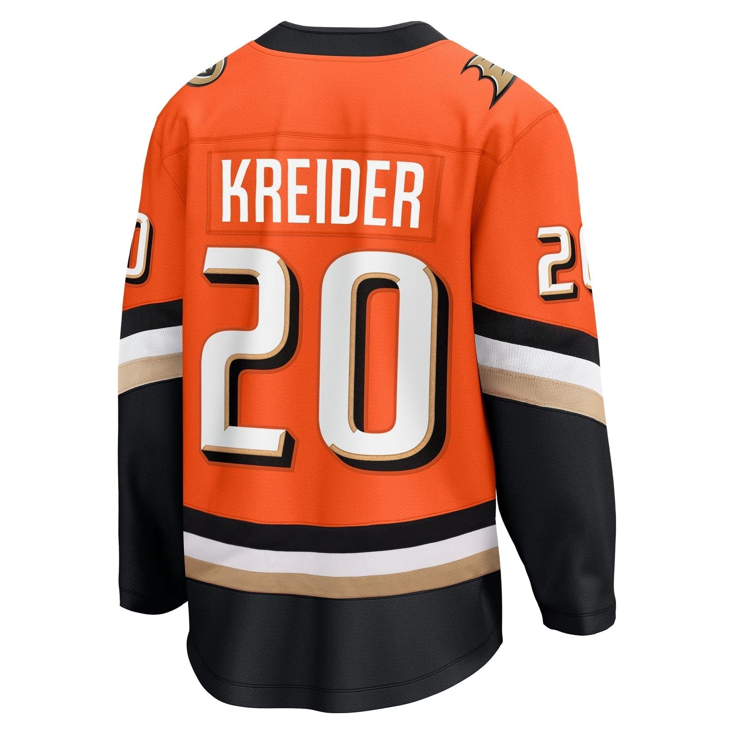 Chris Kreider Anaheim Ducks Fanatics Home Breakaway Jersey Orange