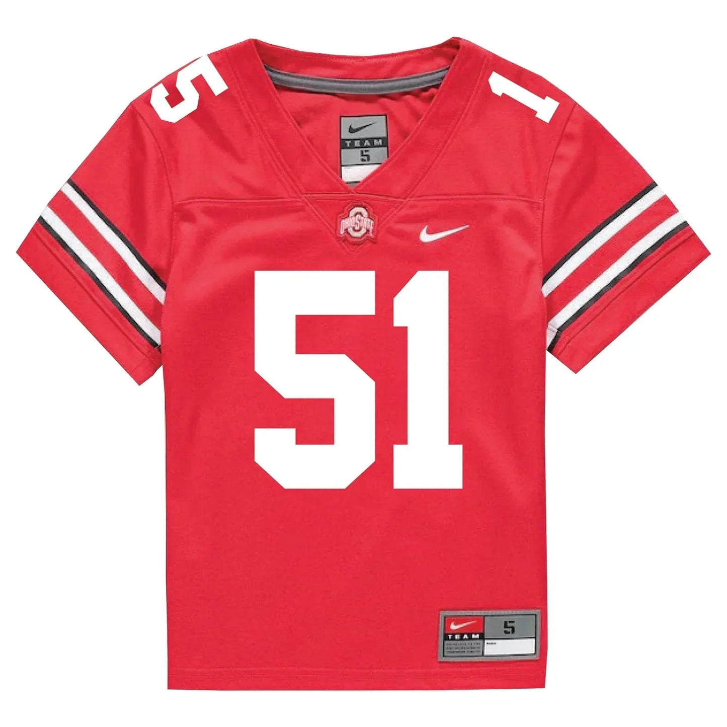 Luke Montgomery Ohio State Buckeyes Jersey Red