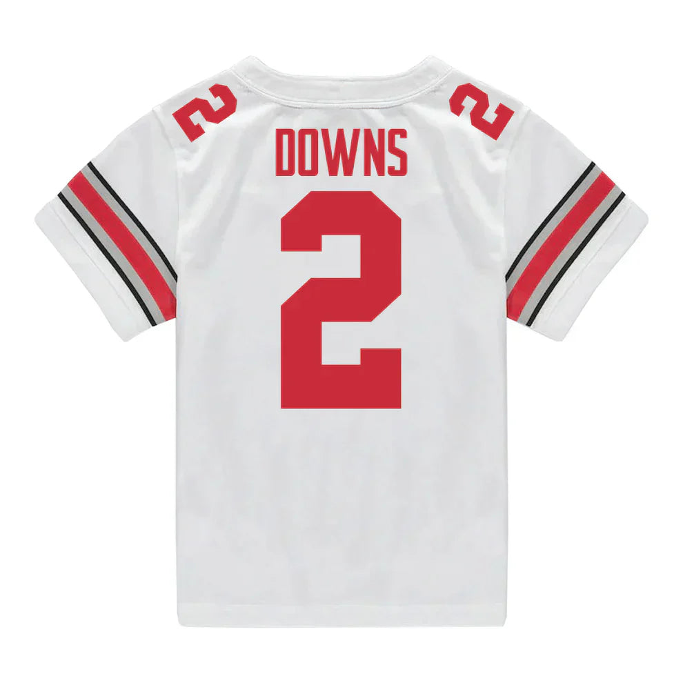 Caleb Downs Ohio State Buckeyes Jersey White