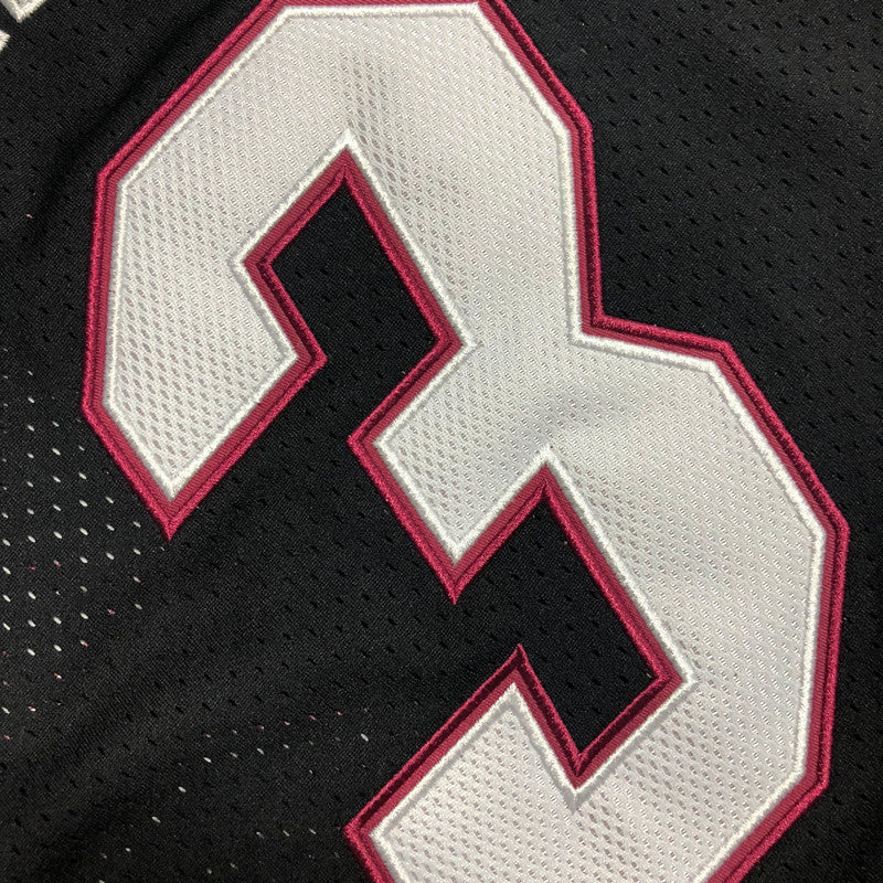 Heat 3# Wade Black Embroidered Jersey