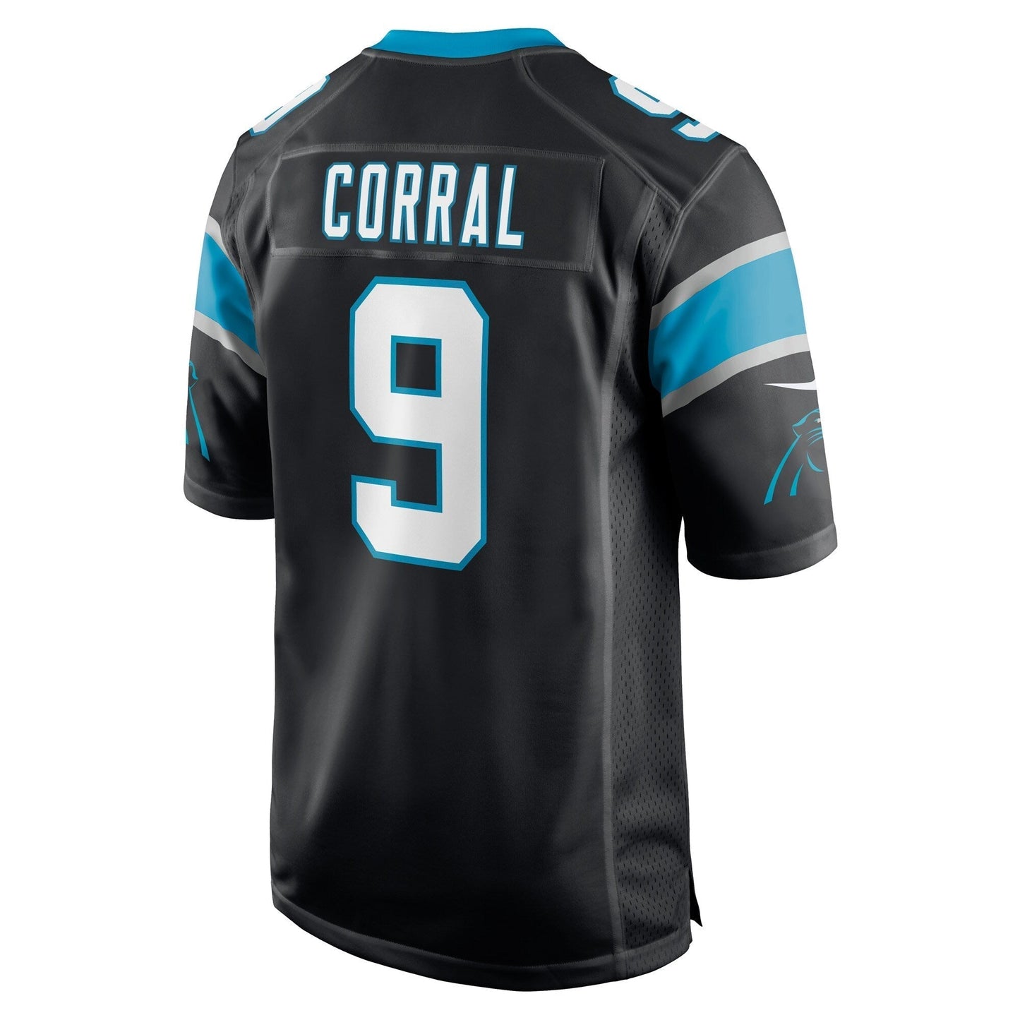 Matt Corral Carolina Panthers Nike Game Jersey - Black