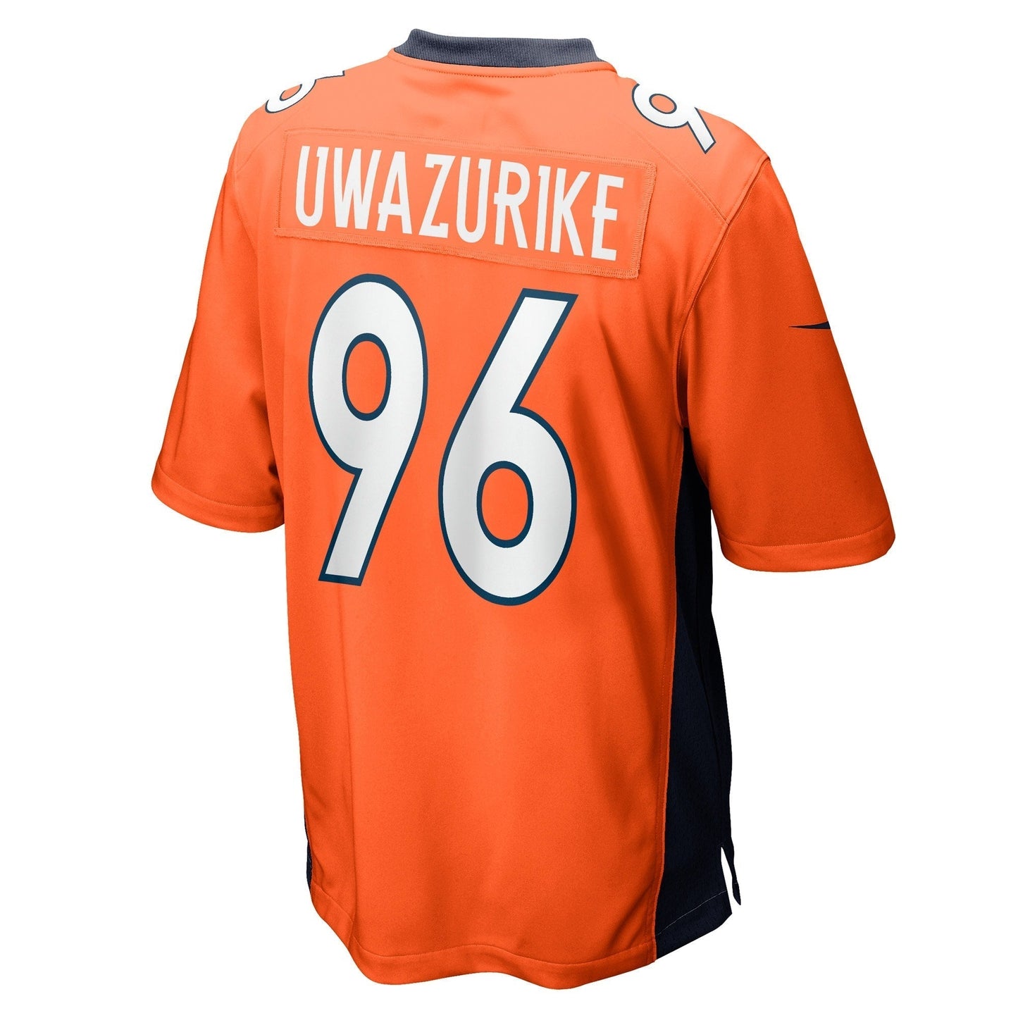 Eyioma Uwazurike Denver Broncos Nike Game Jersey - Orange