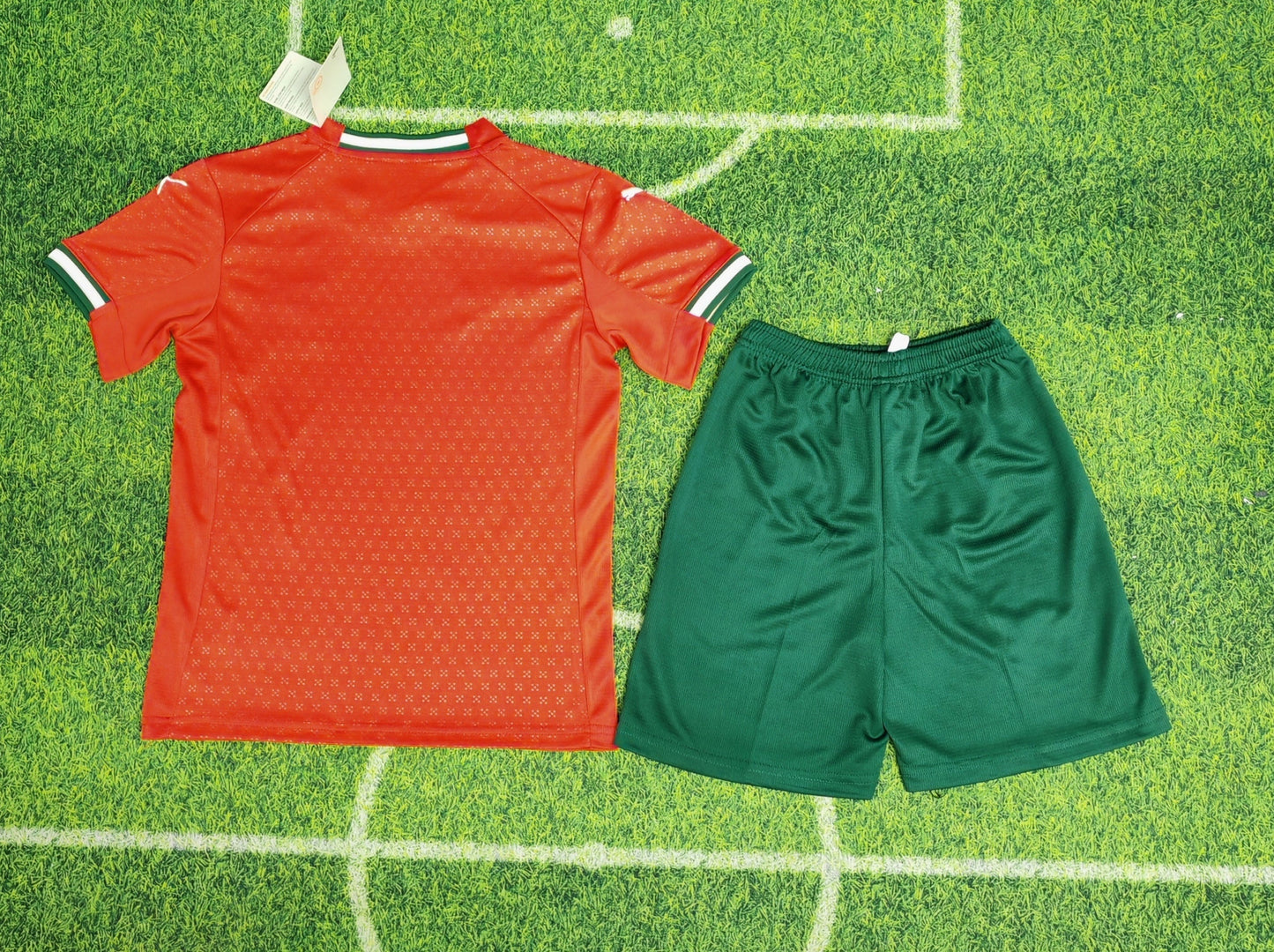 2025-26 Portugal Home Jersey for Kids