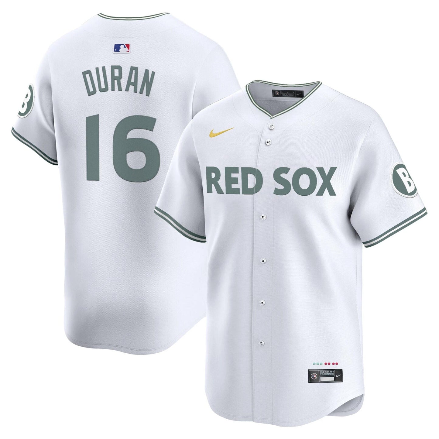 Jarren Duran Boston Red Sox City Connect Theme Jersey White