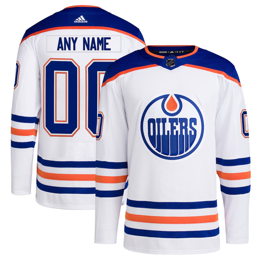 Custom Edmonton Oilers Jersey