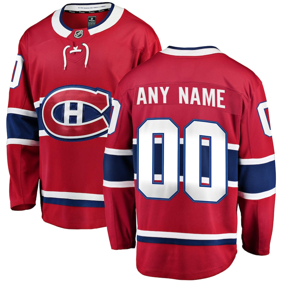Custom Montreal Canadiens Jersey