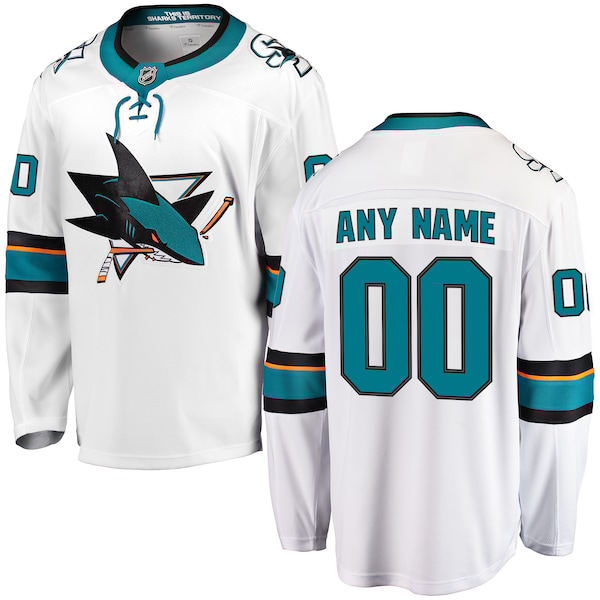 Custom San Jose Sharks Jersey