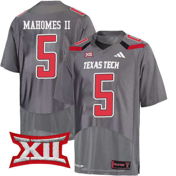 Patrick Mahomes Texas Tech Red Raiders Jersey Grey