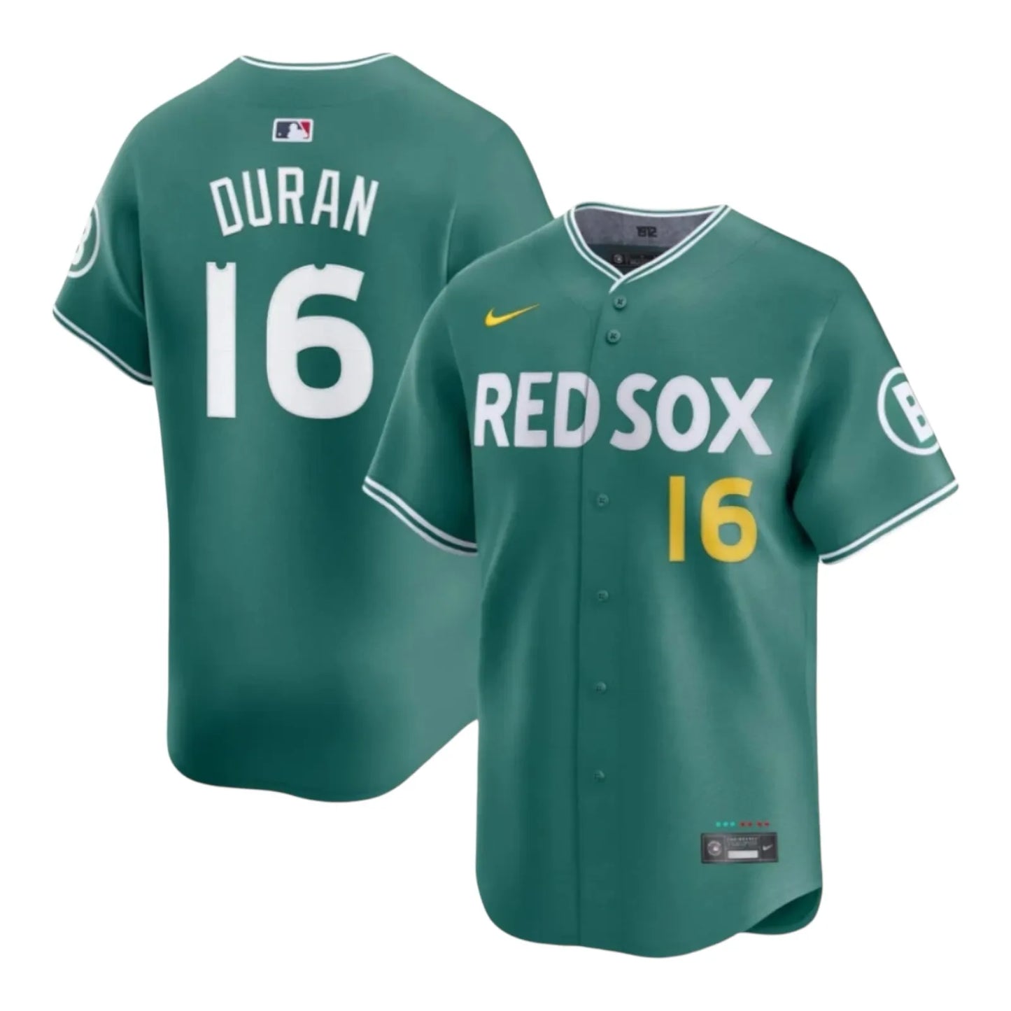 Jarren Duran Boston Red Sox City Connect Jersey Green