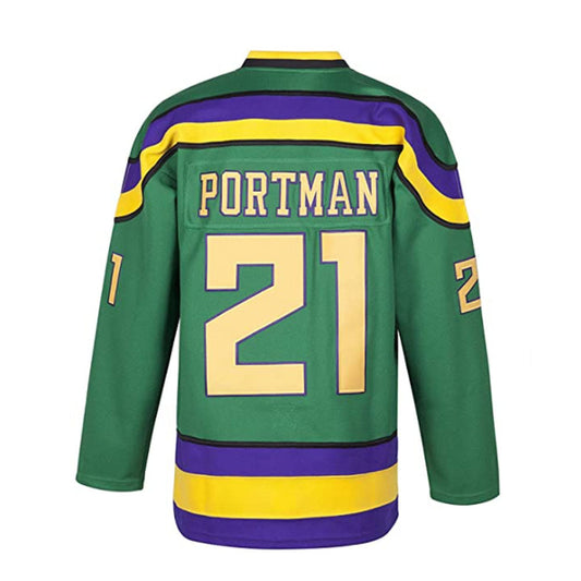 Men's Anaheim Ducks Dean Portman Green Breakaway Jersey