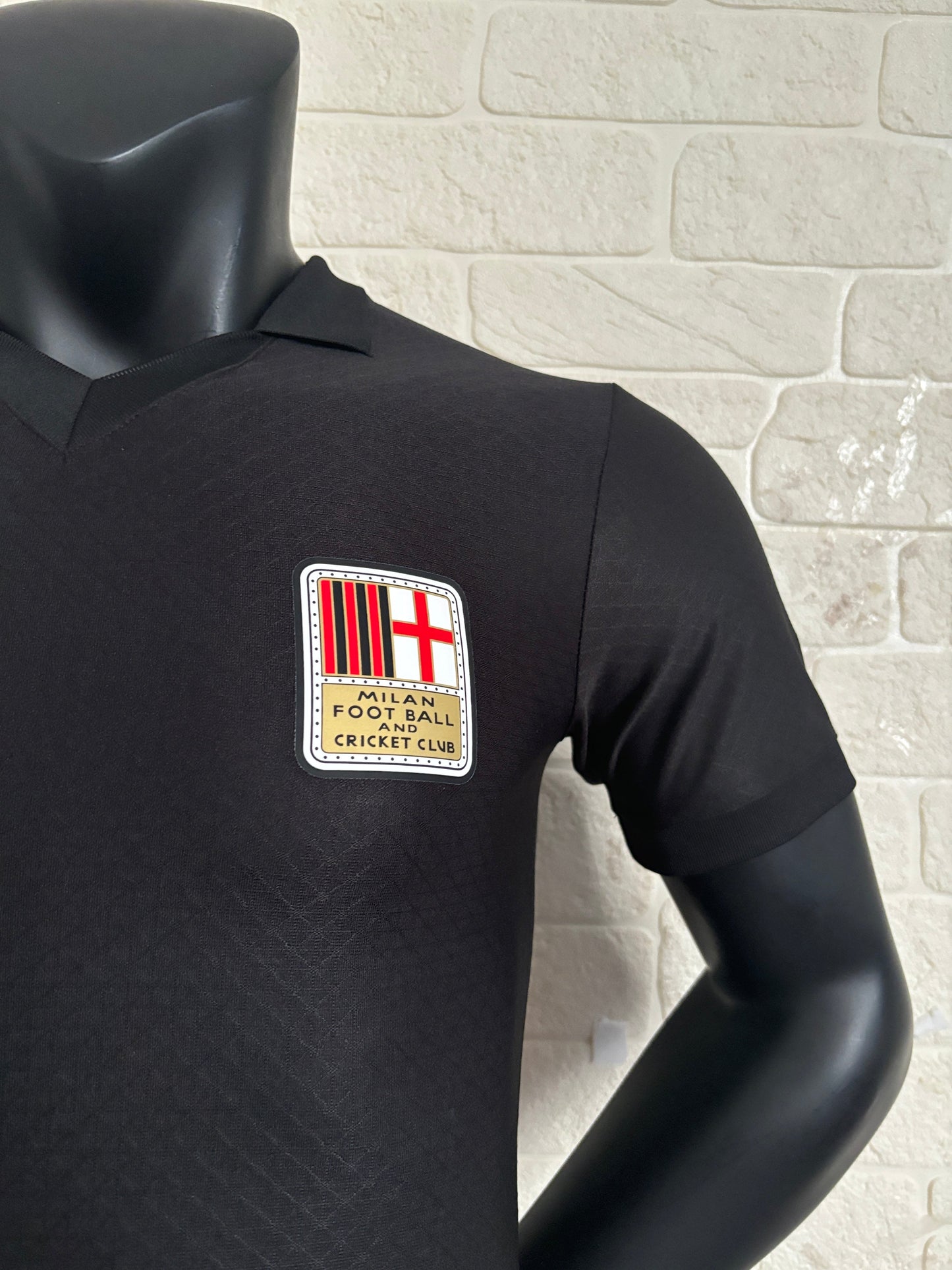 2025-26 AC Milan 125th Anniversary Edition Black Player Jersey
