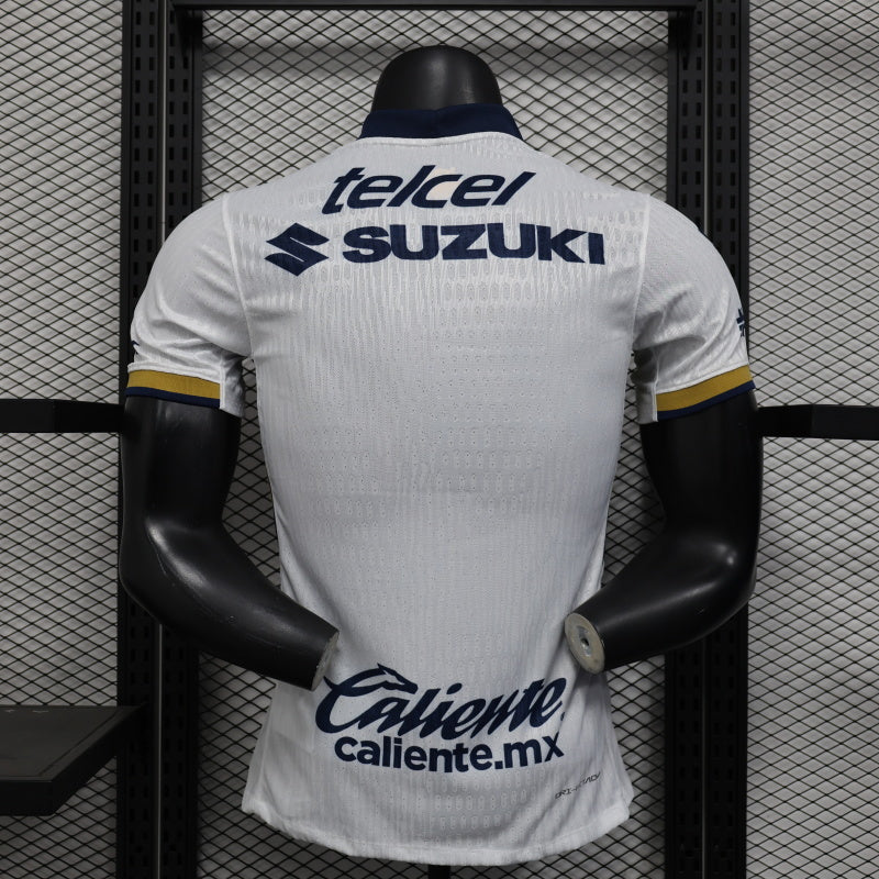 2025-26 Pumas Away White Player Jersey - Mens