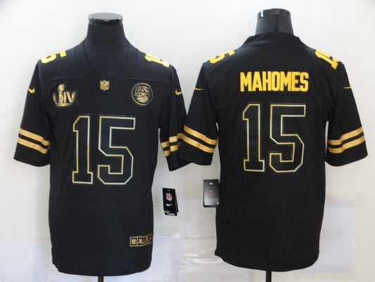 Men's Kansas City Chiefs Patrick Mahomes Black Game Jersey