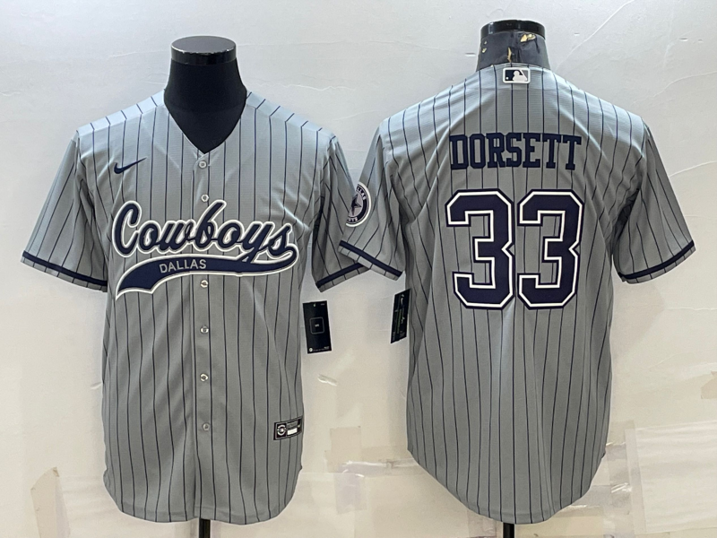 Men's Dallas Cowboys Tony Dorsett Gray Game Player Jersey Joint Edition