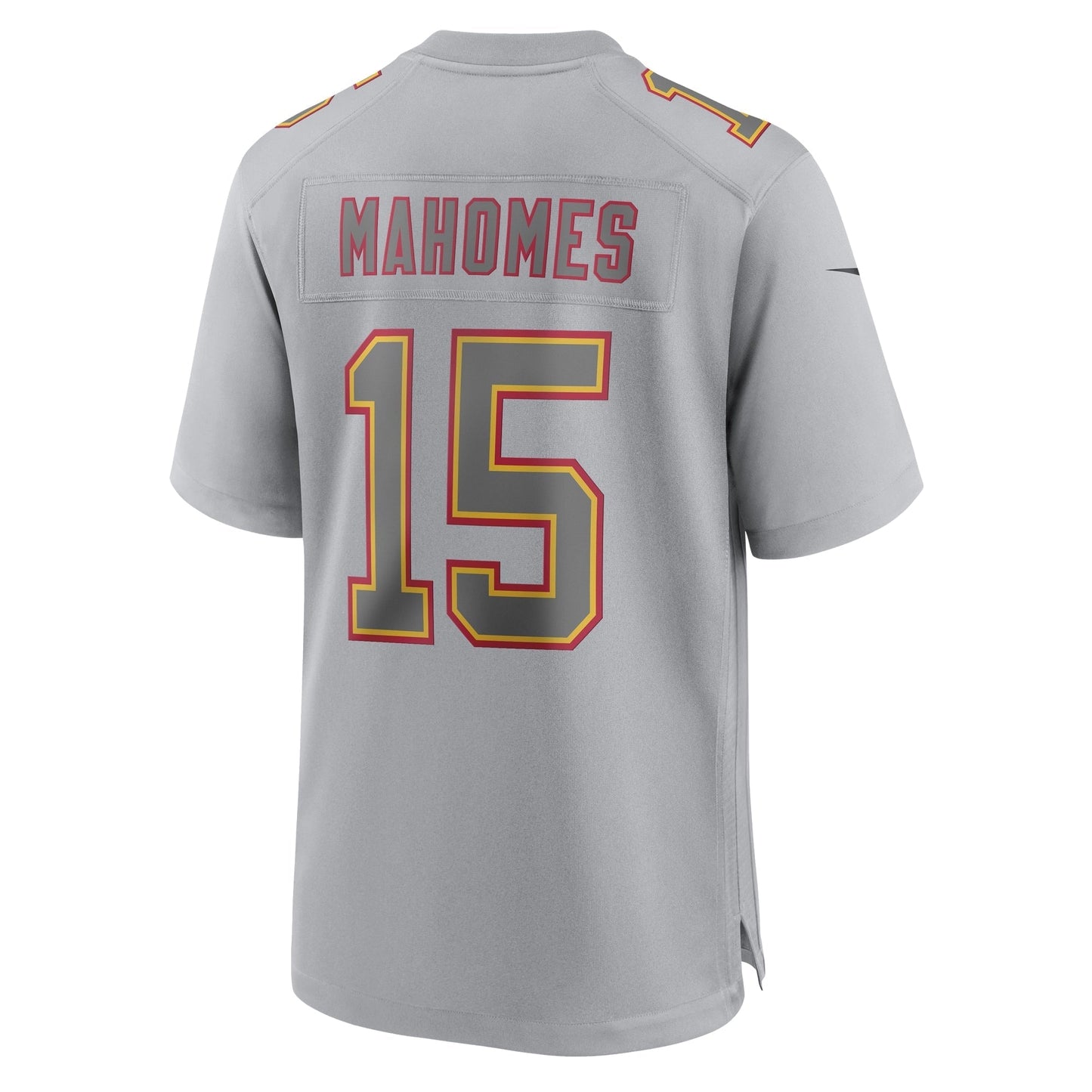 Patrick Mahomes Kansas City Chiefs Nike Super Bowl LVII Patch Atmosphere Fashion Game Jersey - GrayYOUTH)