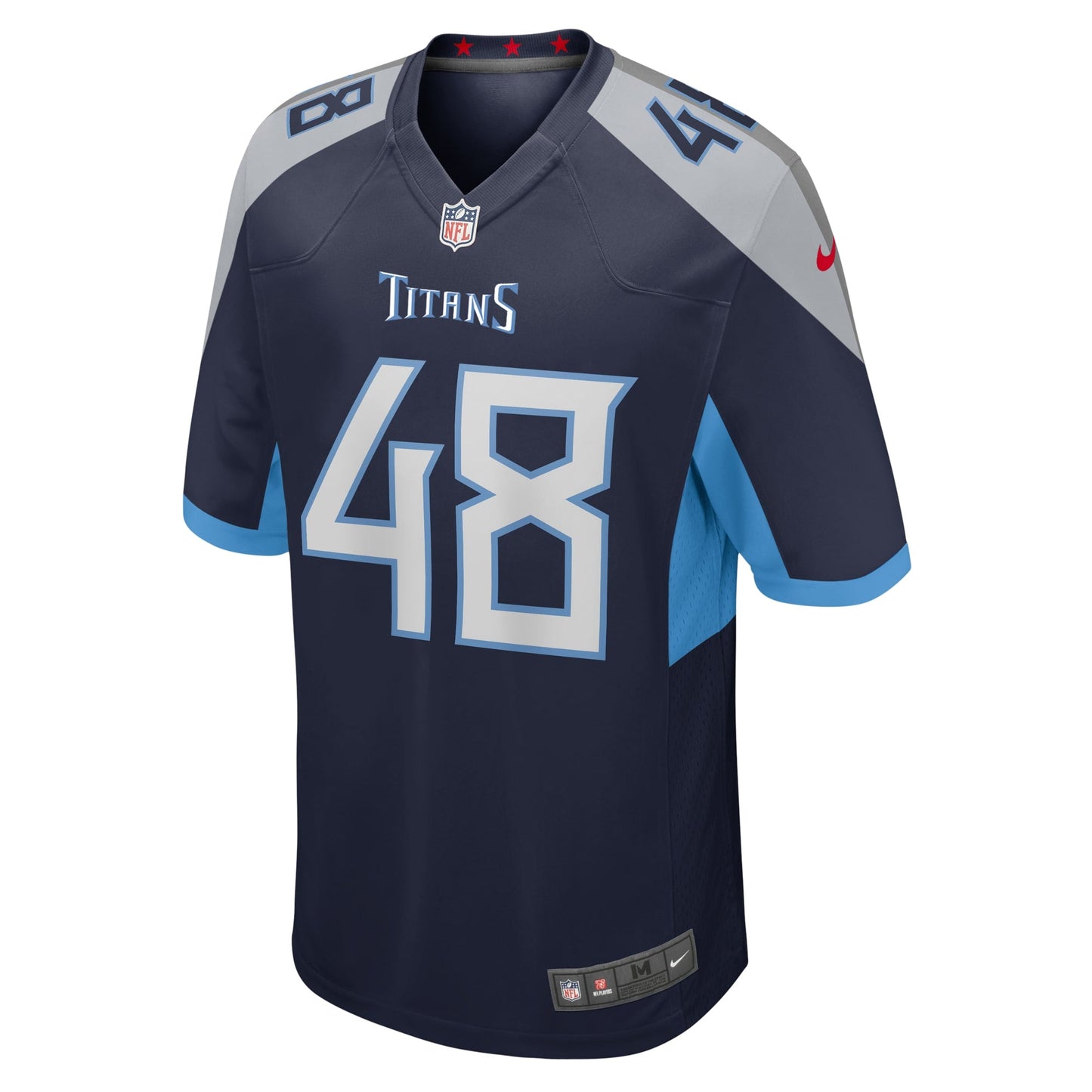 Tennessee Titans Beau Brinkley Navy Game Jersey