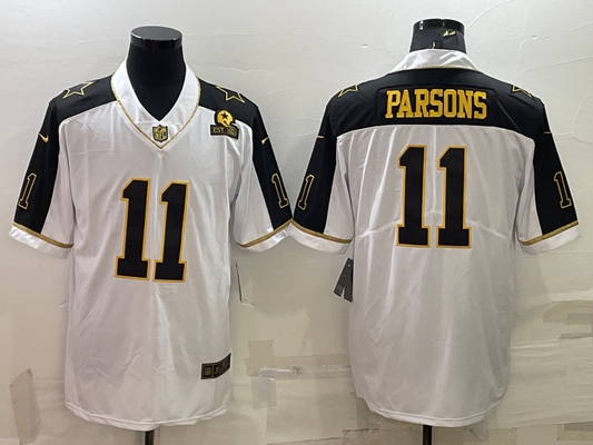 Men's Dallas Cowboys Micah Parsons White Game Player Jersey