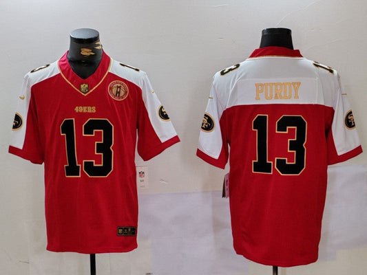 Men's San Francisco 49ers Brock Purdy Scarlet Game Player Jersey