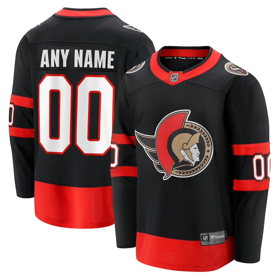 Custom Ottawa Senators Jersey