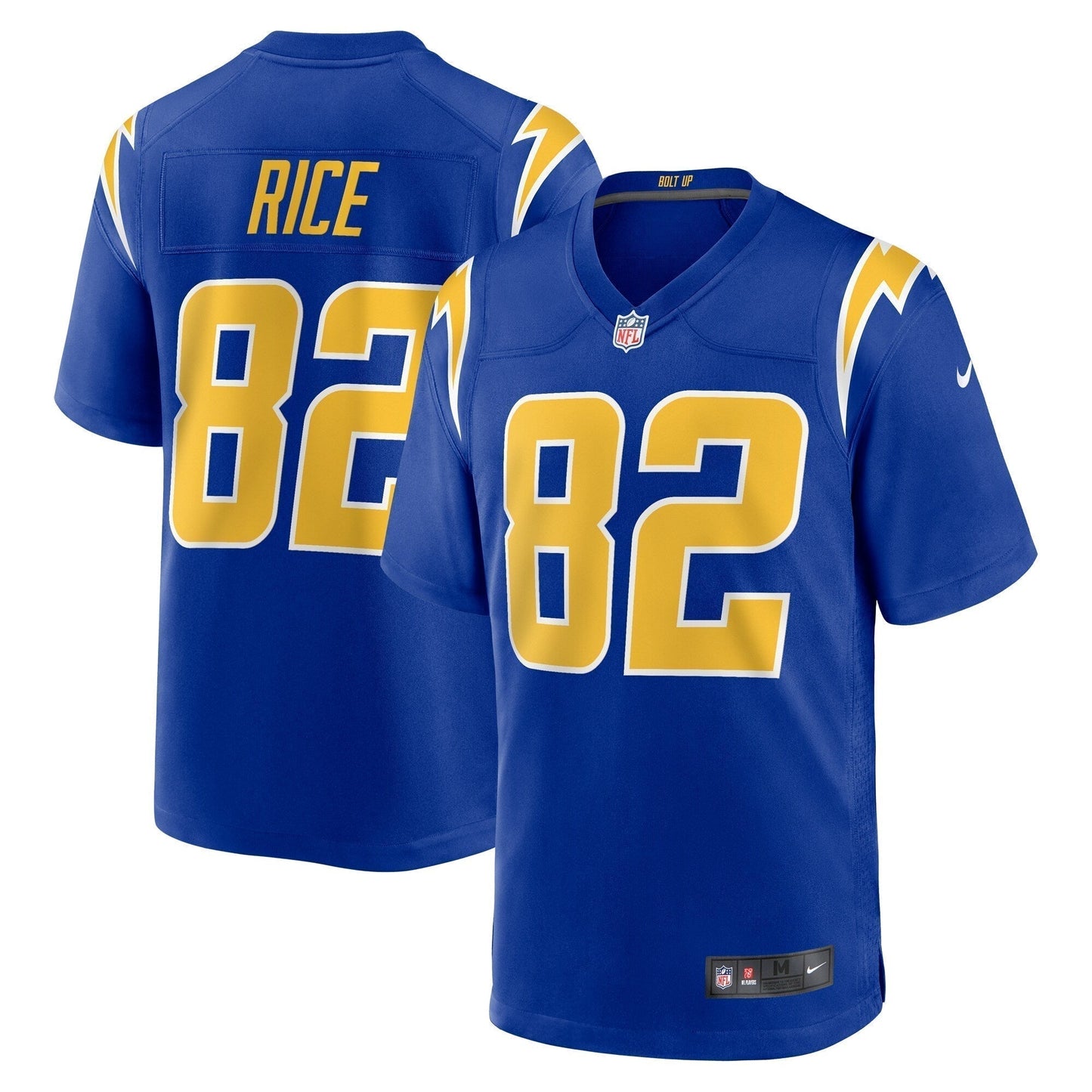 Brenden Rice Los Angeles Chargers Nike 2024 NFL active 2nd Alternate Game   Jersey - Royal