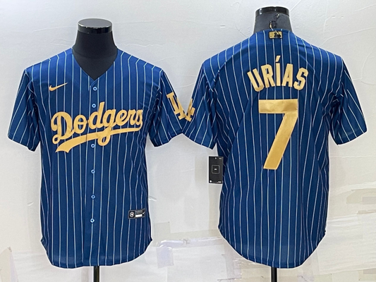 Men's Los Angeles Dodgers Julio Urias Blue Game Jersey