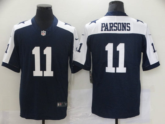 Men's Dallas Cowboys Micah Parsons Navy Alternate Fashion Game Jersey