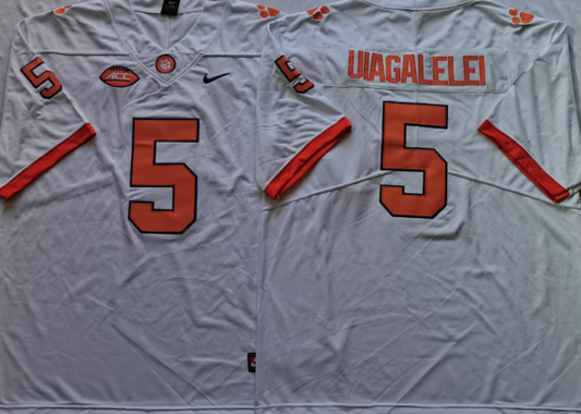 Men's Clemson Tigers D.J. Uiagalelei White Game Jersey