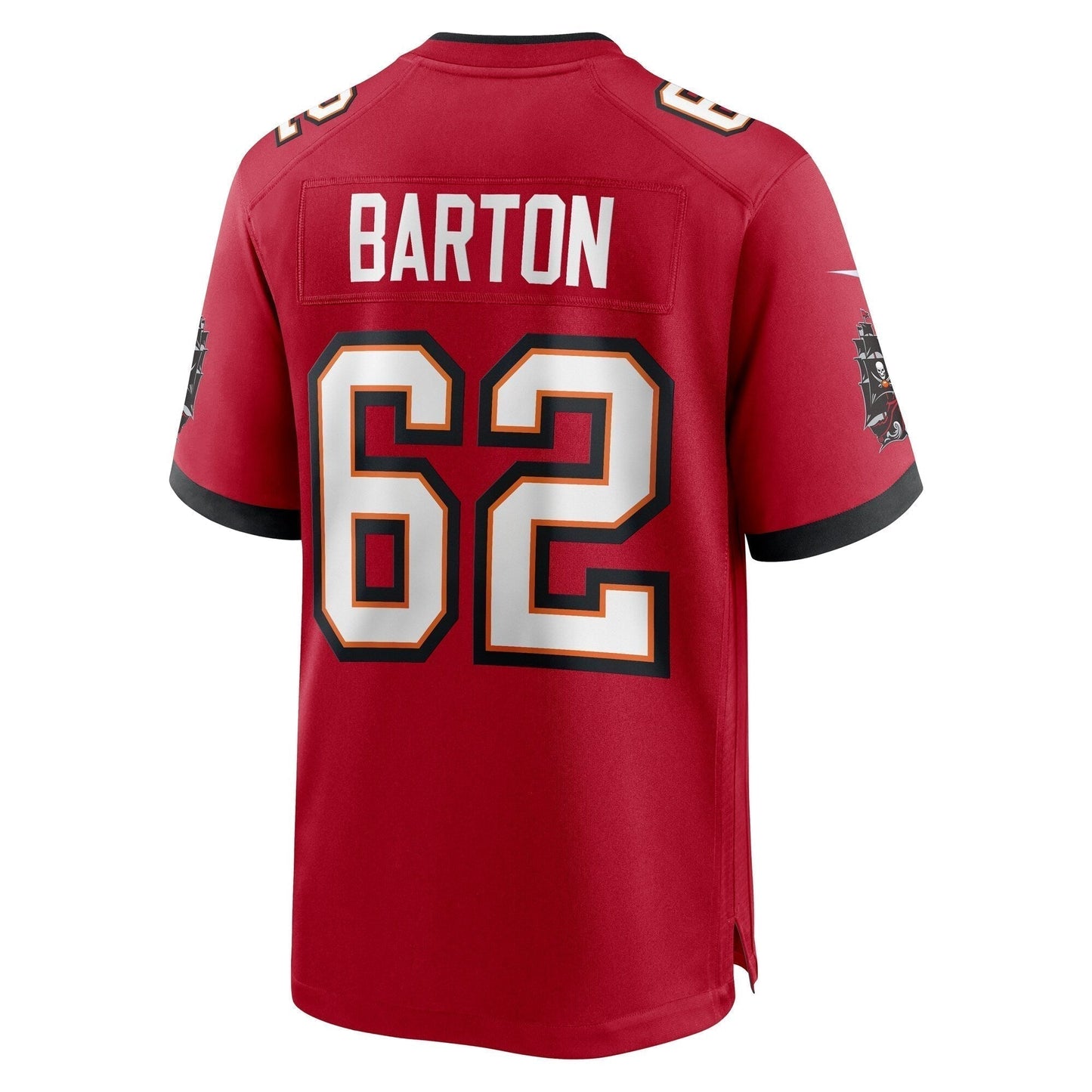 Graham Barton Tampa Bay Buccaneers Nike 2024 NFL active First Round Pick   Game Jersey - Red