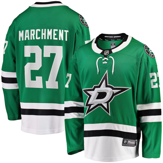 Men's Dallas Stars Mason Marchment Kelly Green Home Breakaway Player Jersey