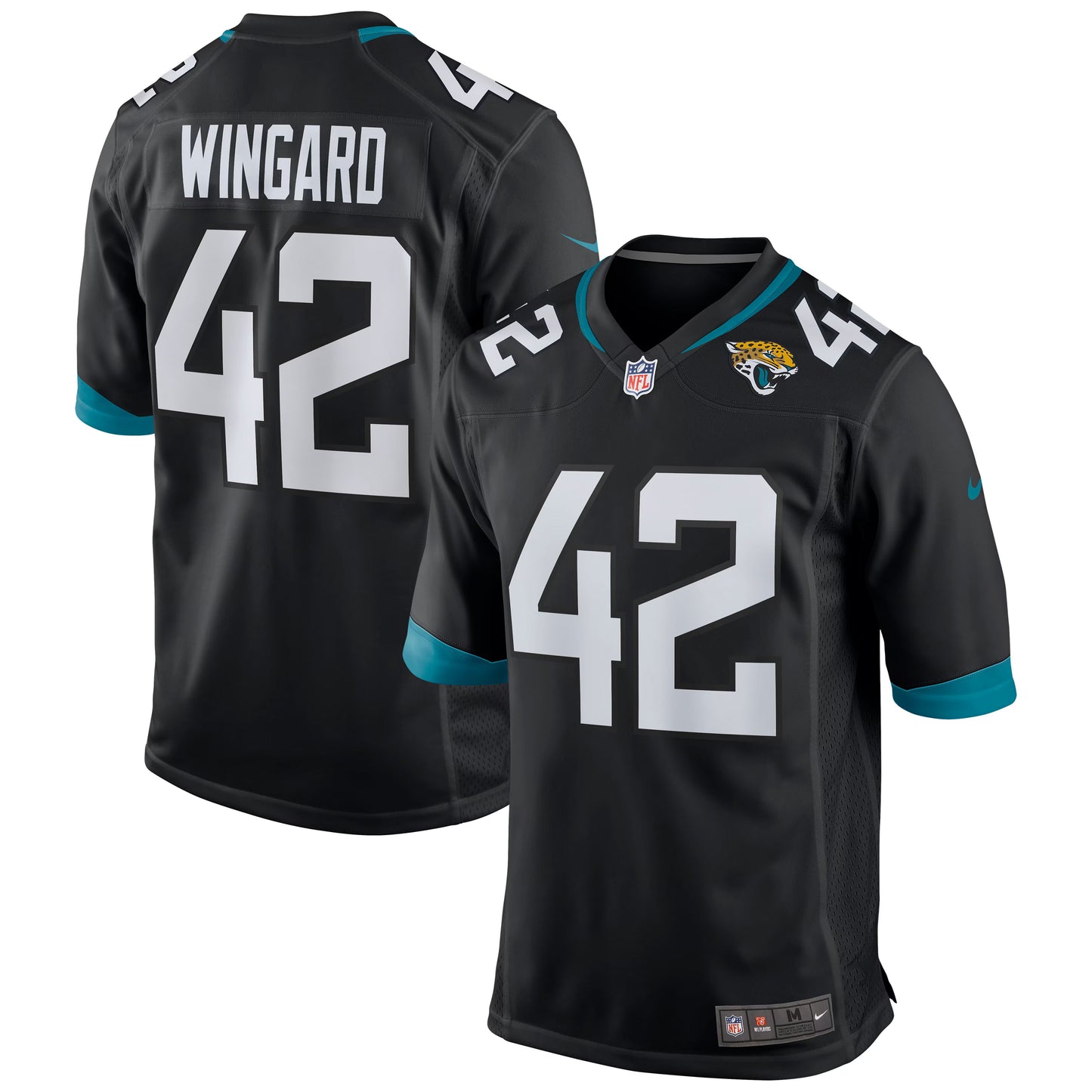 Jacksonville Jaguars Andrew Wingard Black Alternate Game Jersey