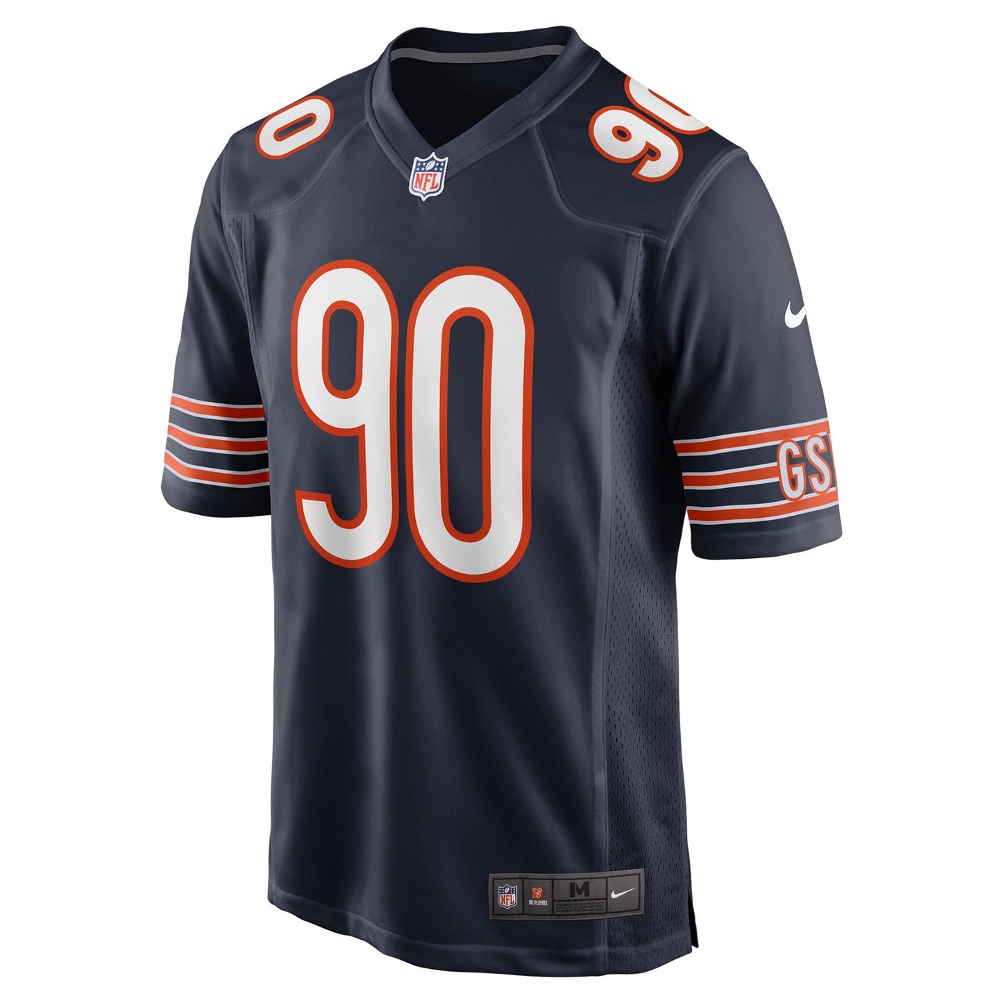 Chicago Bears Dominique Robinson Navy Game Jersey