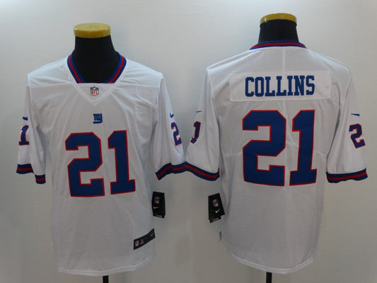 Men's New York Giants Landon Collins White Game Player Jersey