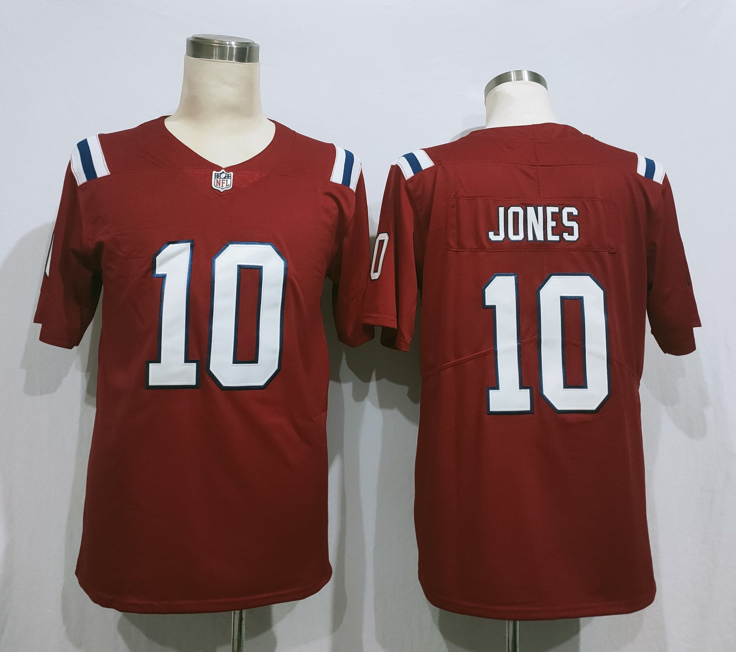 Men's New England Patriots Mac Jones #10 Red Game Jersey1