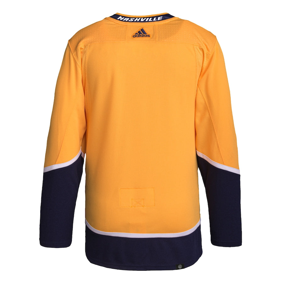 Nashville Predators   Men's Home Primegreen   Jersey - Gold