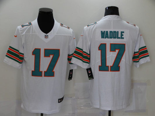 Men's Miami Dolphins Jaylen Waddle White Game Player Jersey