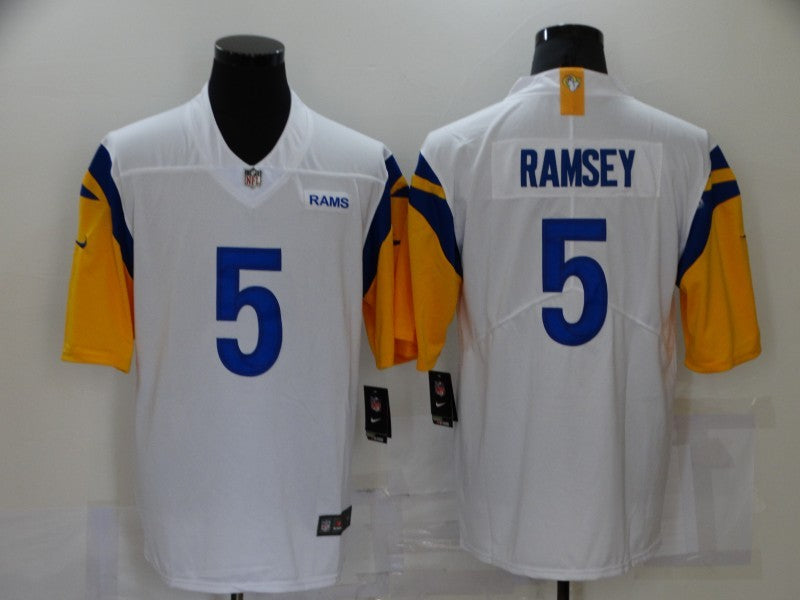 Men's Los Angeles Rams Jalen Ramsey White Legend Jersey