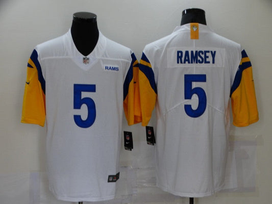 Men's Los Angeles Rams Jalen Ramsey White Legend Jersey
