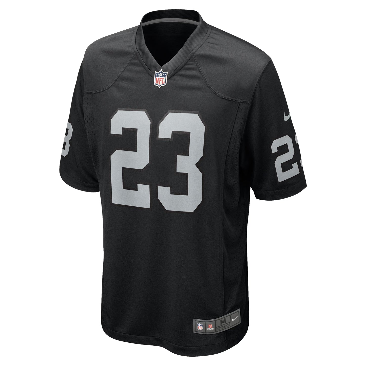 Las Vegas Raiders Dylan Laube Black Team Game Jersey