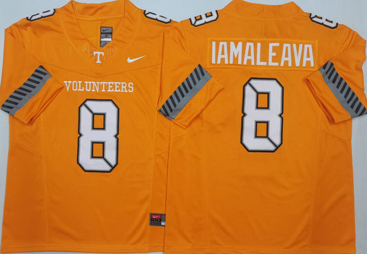 Men's Tennessee Volunteers Nico Iamaleava Orange Player Jersey