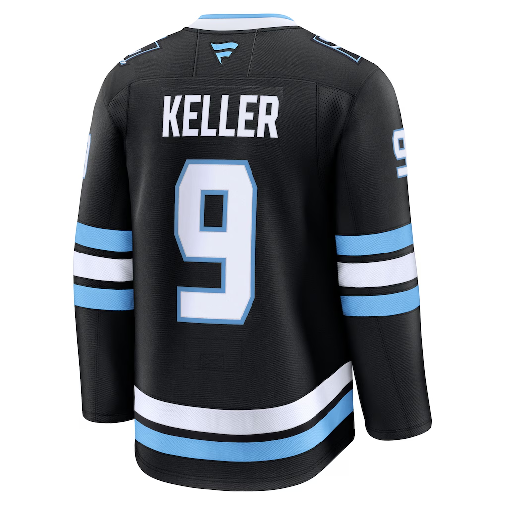 Clayton Keller Utah Mammoth Fanatics Home Premium Jersey - Black