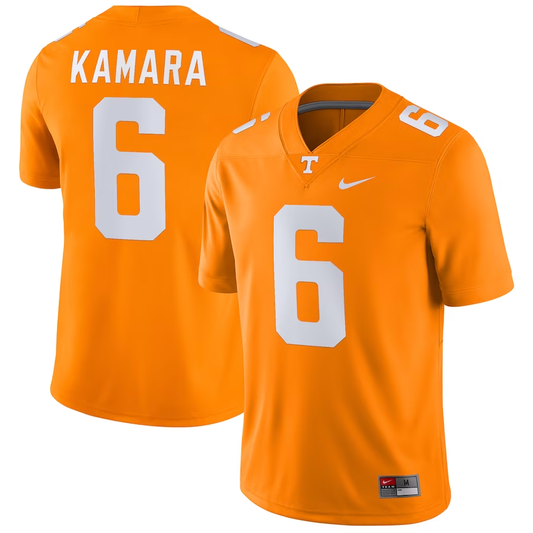 Men's Tennessee Volunteers Alvin Kamara Orange Player Game Jersey