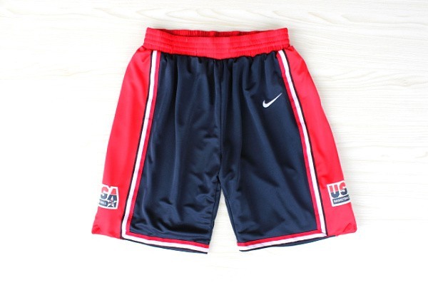 dream team blue white shorts