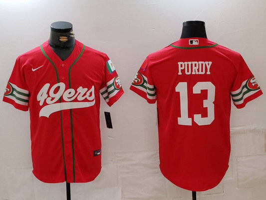 Men's San Francisco 49ers Brock Purdy Scarlet Player Game Jersey